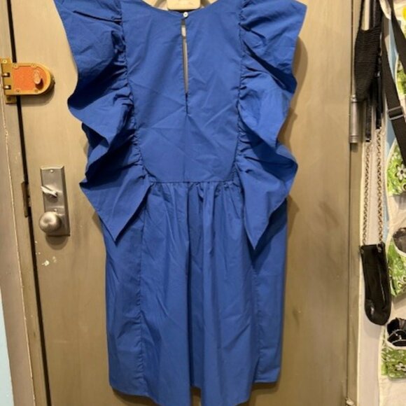 Ruffled Waistless Mini Bow Dress - Picture 12 of 16